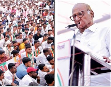 प्रचार सांगता सभा : देशाच्या भवितव्यासाठी आता वेगळा निकाल घ्यावा लागेल : शरद पवार