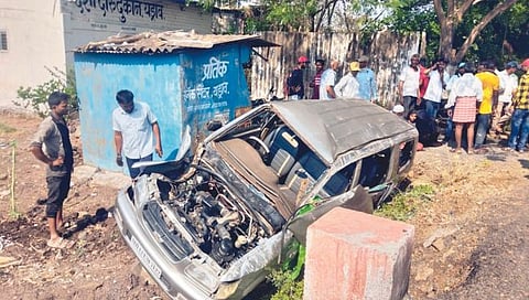 यड्रावमध्ये अपघातात महिला ठार