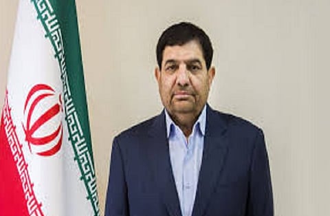 देशाचे पहिले उपराष्ट्रपती मोहम्मद मोखबर.