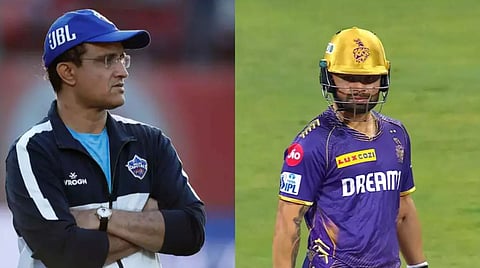 सौरव गांगुली आणि रिंकू सिंह (संग्रहित छायाचित्र)