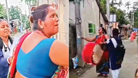 मुलगी उत्तीर्ण झाल्यावर आईने कुजकट शेजार्यांसमोर वाजवला ढोल!