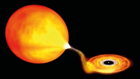 अंतराळात अनोखा पल्सर तारा!