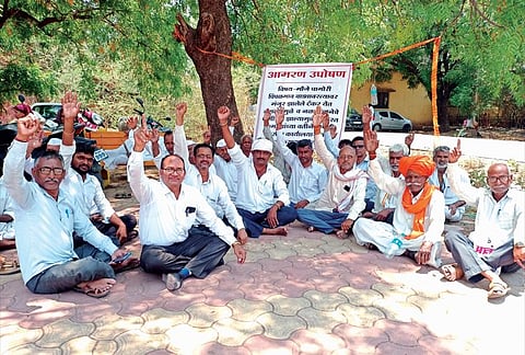 पागोरी पिंपळगाव ग्रामस्थांचे पाण्यासाठी आंदोलन..!