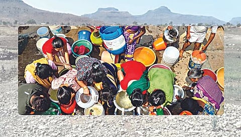 Water Scarcity | सतरा धरणांचा कळवण भोगतोय मरणयातना