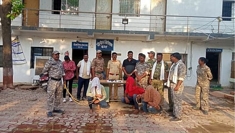 गडचिरोली : चामोर्शीत दरोड्याच्या तयारीत असणाऱ्या तीन दरोडेखोरांना अटक