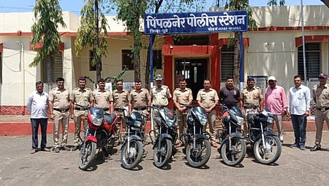 पिंपळनेरला दुचाकी चोरांचे टोळके जेरबंद, सहा दुचाकी हस्तगत