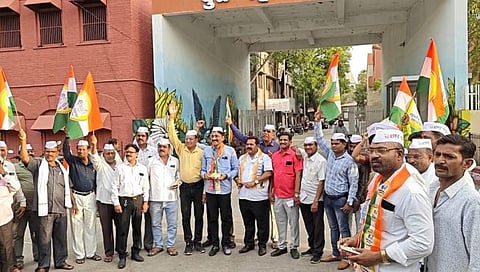 राष्ट्रवादी शरदचंद्र पवार पक्षाचा धुळ्यात जल्लोष