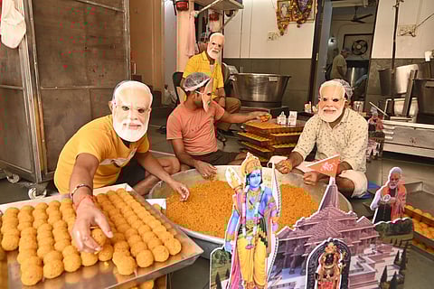 Lok Sabha Election Result : भाजप मुख्यालयात जल्लोषाची तयारी, बुंदीचे लाडूही वळून तयार