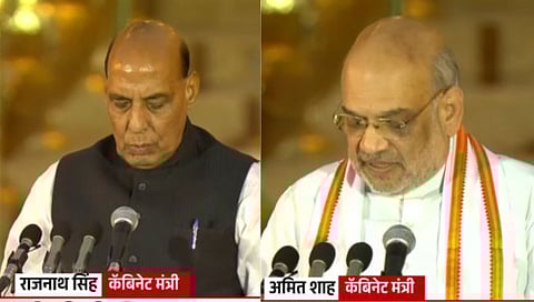 NDA Cabinet 3.0 : राजनाथ सिंह, अमित शहांसह ‘या’ नेत्यांनी घेतली मंत्रीपदाची शपथ
