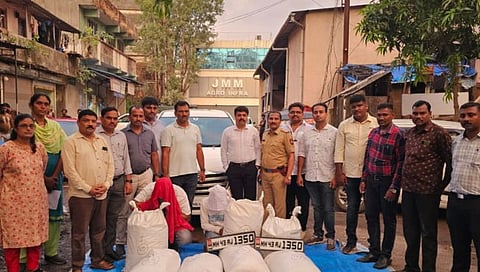 तळोजा गांजा प्रकरण आणखी 45 लाखांच्या गांजासह दोघांना पनवेलमध्ये अटक