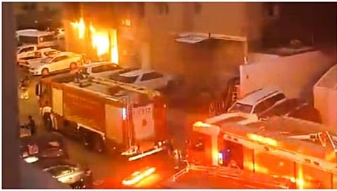 Kuwait fire