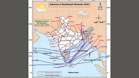 Southwest Monsoon | मान्सूनची वेगाने वाटचाल दक्षिणेतील ‘या’ राज्यात दाखल
