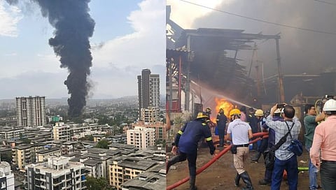 केमिकल कंपनीत पुन्हा आग