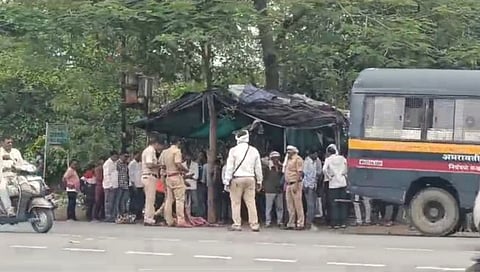 अमरावती : वृद्ध महिलेला भरधाव वाहनाची धडक, महिलेचा जागीच मृत्यू