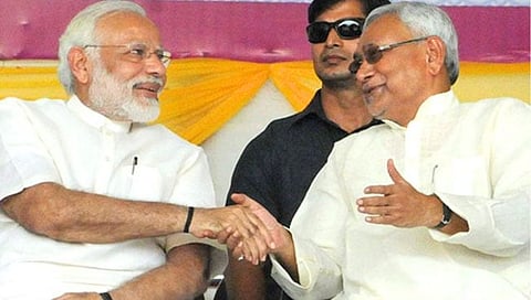 राजधानीत राजकीय हालचालींना वेग; नीतीश कुमारांनी घेतली पंतप्रधान मोदींची भेट