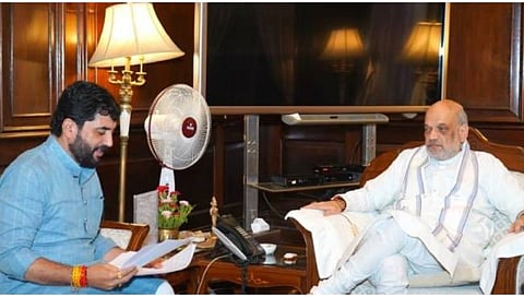 पुण्याच्या प्रश्नांसंदर्भात केंद्रीय राज्यमंत्री मोहोळांची गृहमंत्री अमित शाह यांच्याशी चर्चा