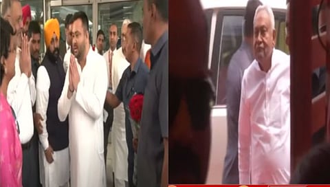 नितीश कुमार, तेजस्वी यादव