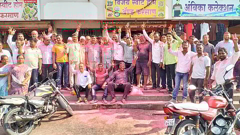 Lok sabha Election 2024 Results : देवळ्यात भास्कर भगरेंच्या विजयाचा जल्लोष