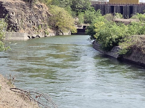 येडगाव धरणातून 20 दिवसांचे आवर्तन सुरू : पाच तालुक्यांना फायदा