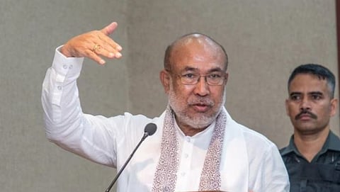 मणिपूरचे मुख्यमंत्री एन बिरेन सिंग. संग्रहित छायाचित्र