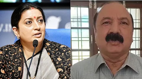 भाजप उमेदवार स्मृती इराणी, काँग्रेस उमेदवार किशोरीलाल शर्मा