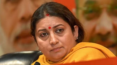 स्मृती इराणी ( संग्रहित छायाचित्र)