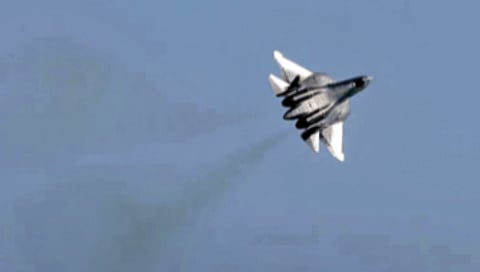 युक्रेनकडून रशियाचे सुखोई-57 विमान उद्ध्वस्त