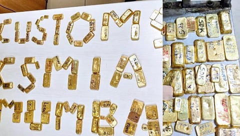 अंतर्वस्त्रात लपवून आणले 19 कोटींचे सोने; 32 किलो सोन्याचे 98 तुकडे हस्तगत