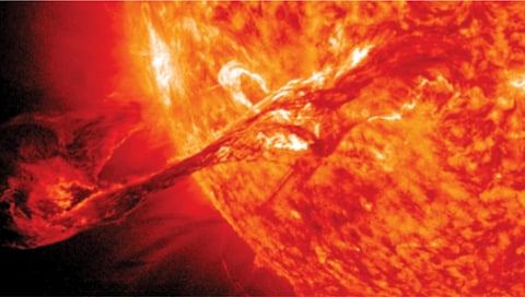 पृथ्वीनंतर आता मंगळाला धडकले सौरवादळ