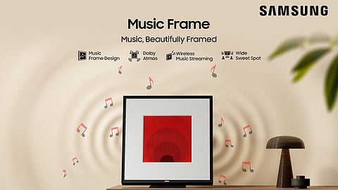 Samsung Launches Attractive Music Frame in India