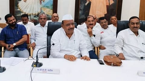 K. P. Patil's press conference