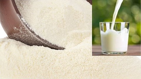 Import of milk powder