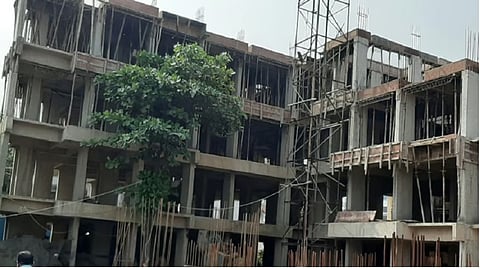 Work site under construction