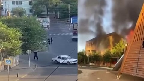 russia deadly terrorist attack in muslim dominated dagestan region 15 people including priest and policeman died