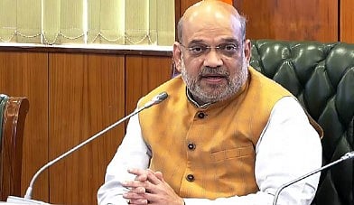 Amit Shah meeting for flood management