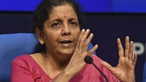 Union Finance Minister Nirmala Sitharaman