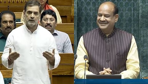 Rahul Gandhi Om Birla