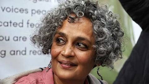 Indian writer Arundhati Roy