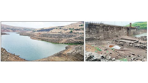 A deserted Kalamodi dam