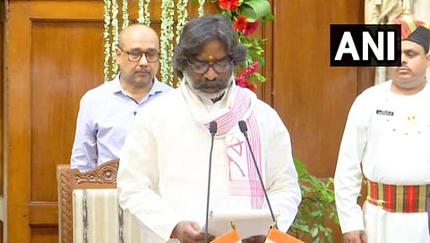 Hemant Soren Oath Taking Ceremony