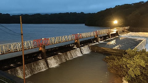 2 automatic gates of Radhanagari Dam remain open