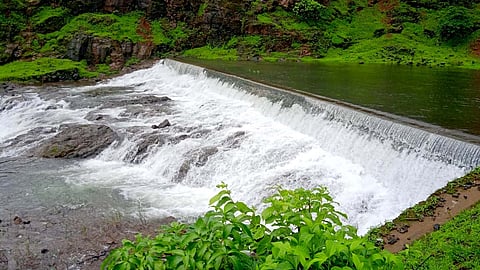 Manoli Dam Overflows