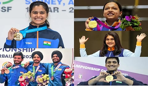 Paris Olympics 2024 India Shooting Team