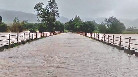Five bridge Under water in Shirala