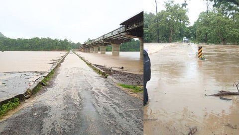 गडचिरोली जिल्ह्यात मुसळधार पाऊस, पुरामुळे ८ मार्ग बंद