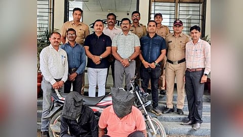 Gondia city police have arrested the accused who stole.