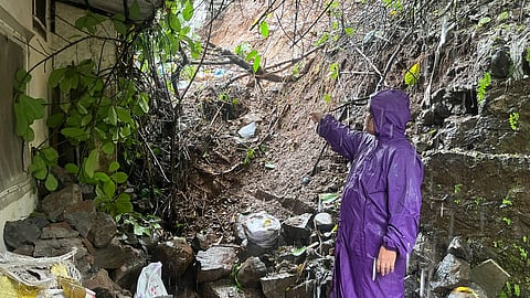 landslide in Katodipada of Ghatkopar