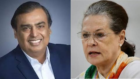 Mukesh Ambani Meet Sonia Gandhi