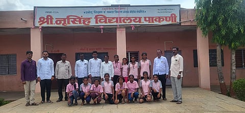 Kabaddi winning girls team