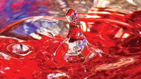 Blood rains in Italy